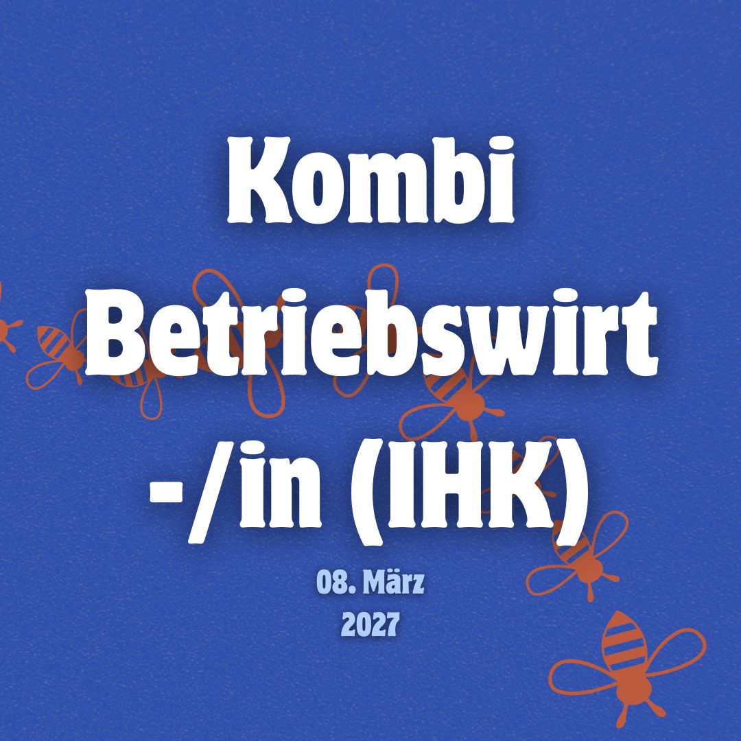 Kombi-Betriebswirt/in (IHK) – März 2027